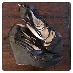 Joes strappy wedges